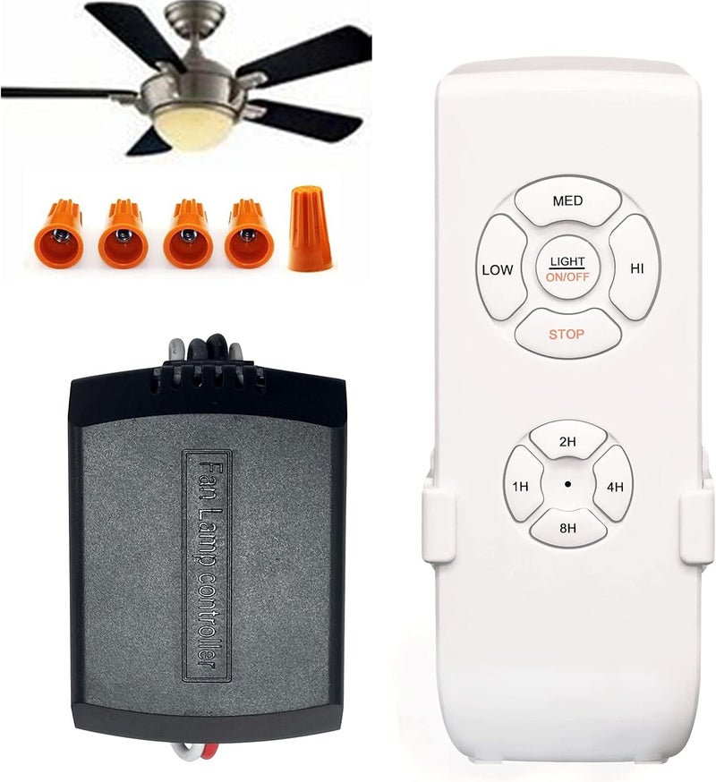 Humpptom Universal Ceiling Fan Remote Control Kit - Compatible with Harbor Breeze, Hampton Bay & More - Image 2